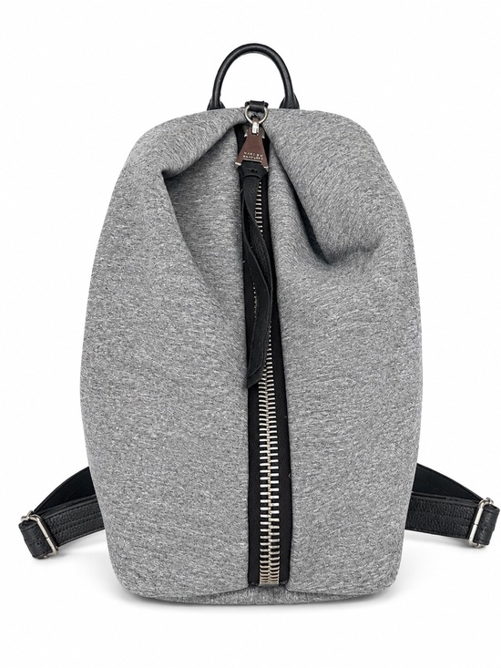 Aimee Kestenberg Handbags - Aimee Kestenberg Backpack Heather Grey Neoprene Tamitha Bag, EUC, Clean Inside